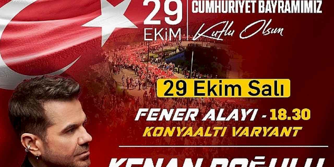 Antalya Büyükşehir Belediyesi'nden Cumhuriyet Bayramı konseri