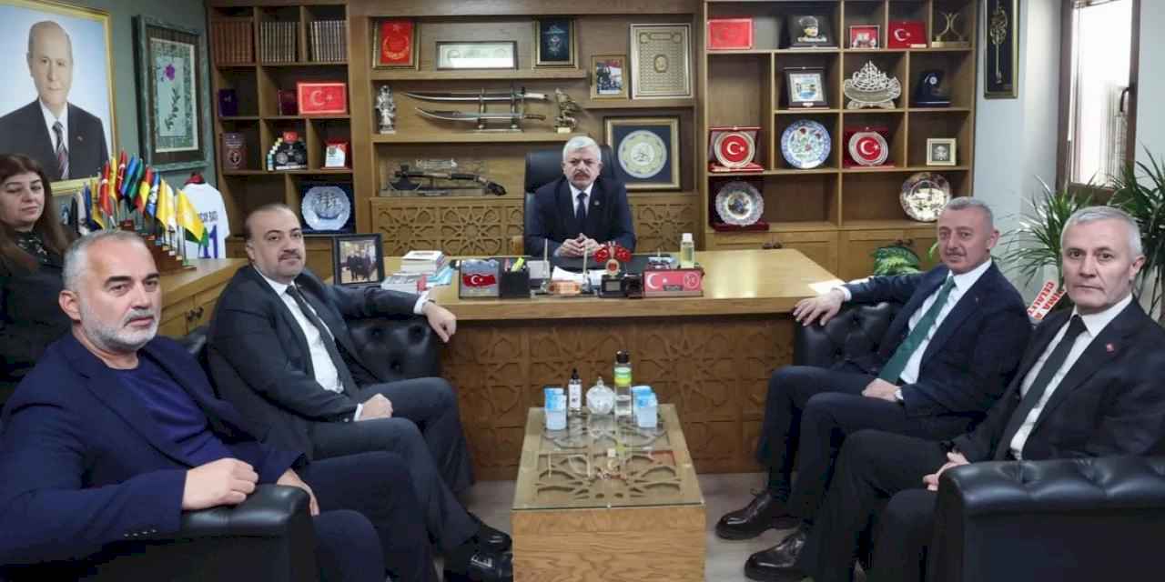 Başkan Büyükakın’dan MHP’ye iadeyi ziyaret