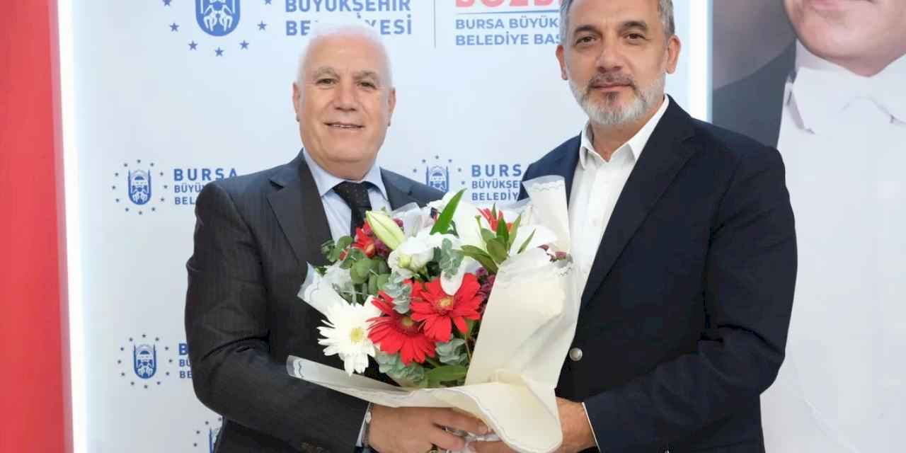 MÜSİAD Bursa’dan Büyükşehir Belediye Başkanı Mustafa Bozbey’e ziyaret