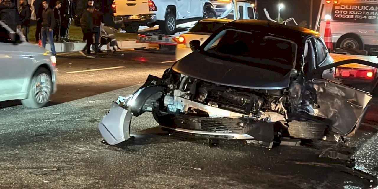 Düzce'de trafik kazası: 4 yaralı