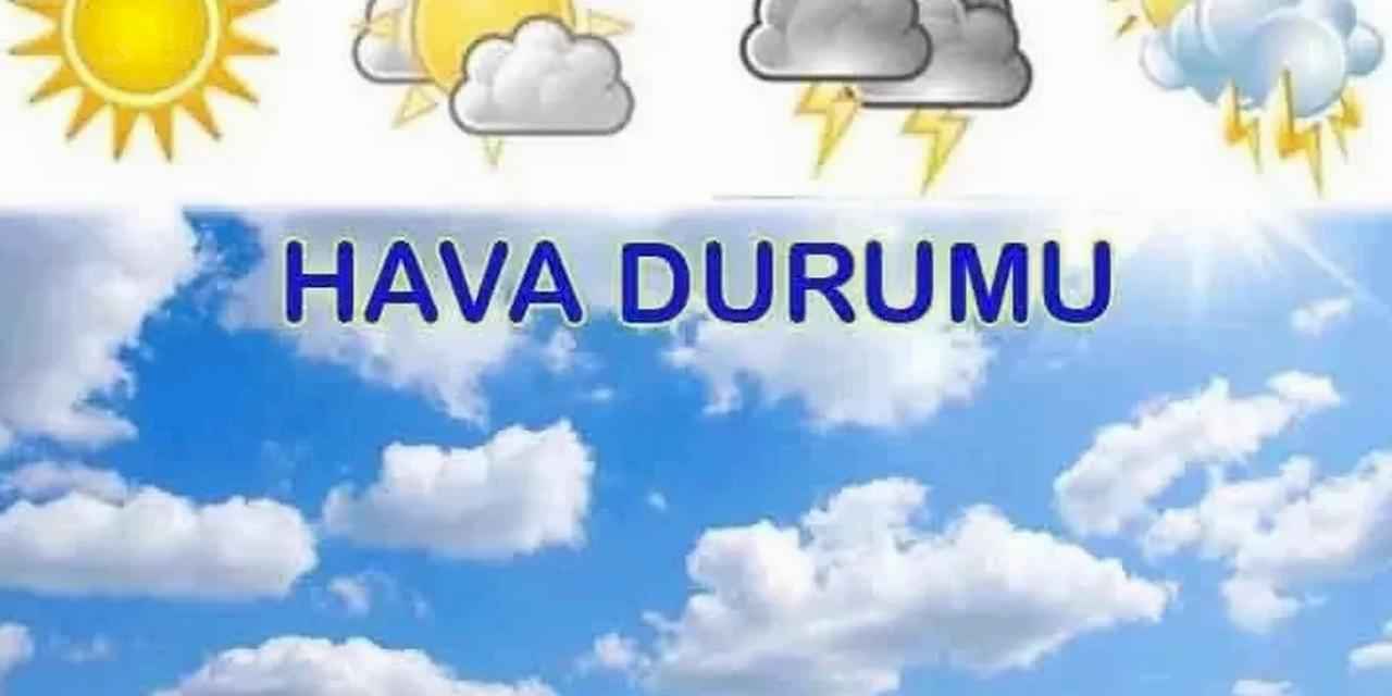 Yurtta bugün hava nasıl olacak?