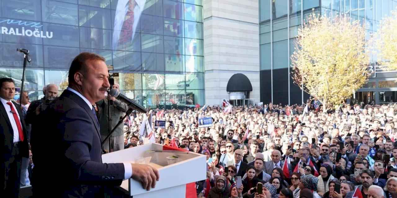 158. parti oldu... Anahtar Parti'den ilk mesajları verdi