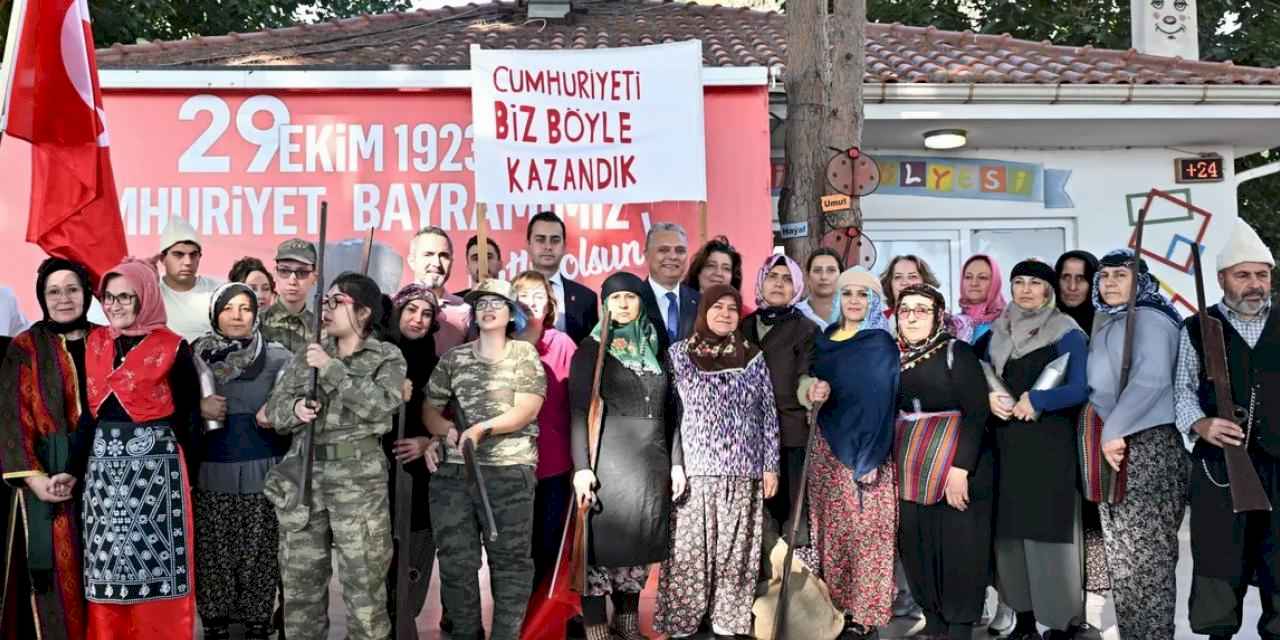 Başkan Uysal, ‘Cumhuriyet, dayanışmadır’