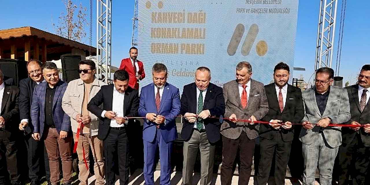 Kahveci Dağı Konaklamalı Orman Parkı Muhteşem Bir Törenle Açıldı