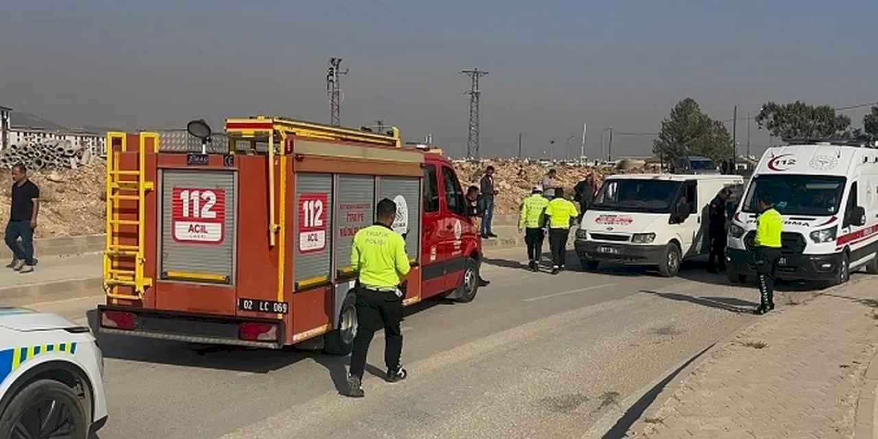 Adıyaman otogar girişinde korkunç kaza