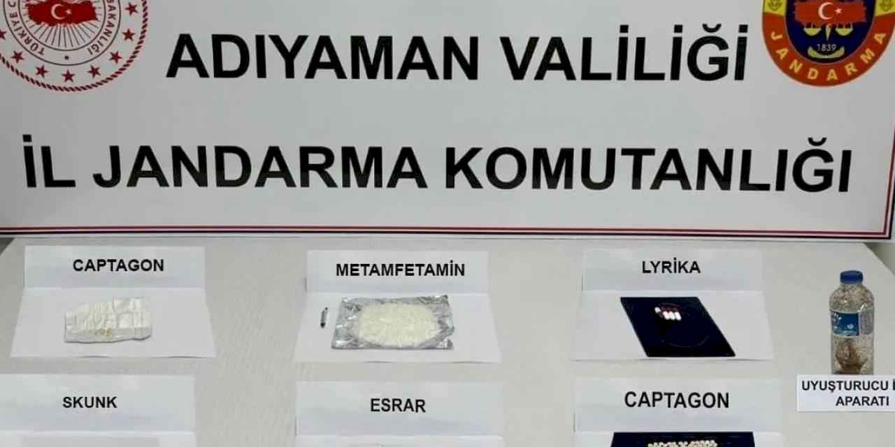 Adıyaman’da uyuşturucu operasyonu