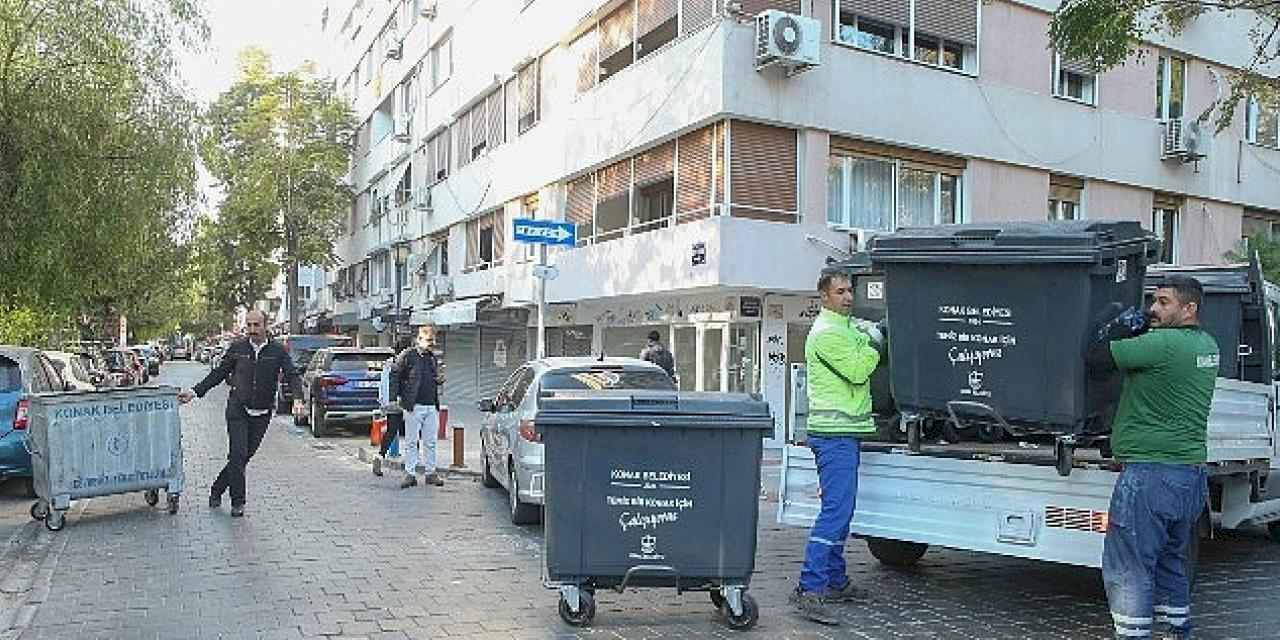 Daha temiz bir Konak için konteyner harekatı