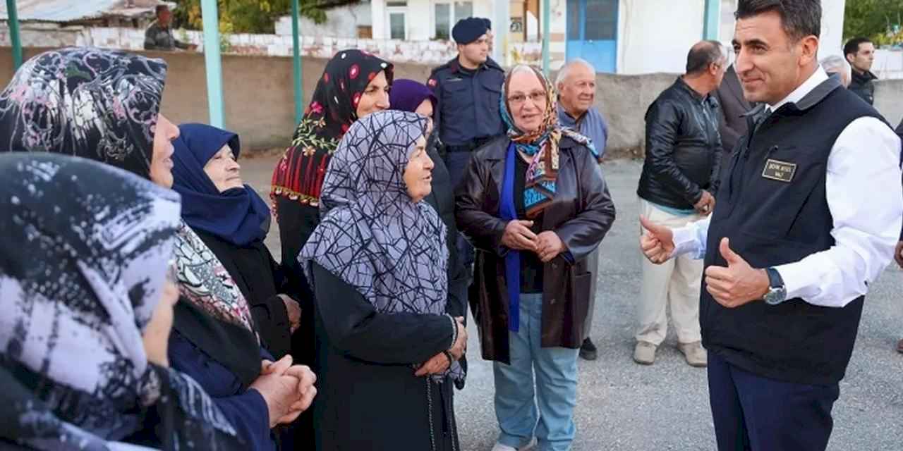 Bilecik Valisi'nden köy mesaisi