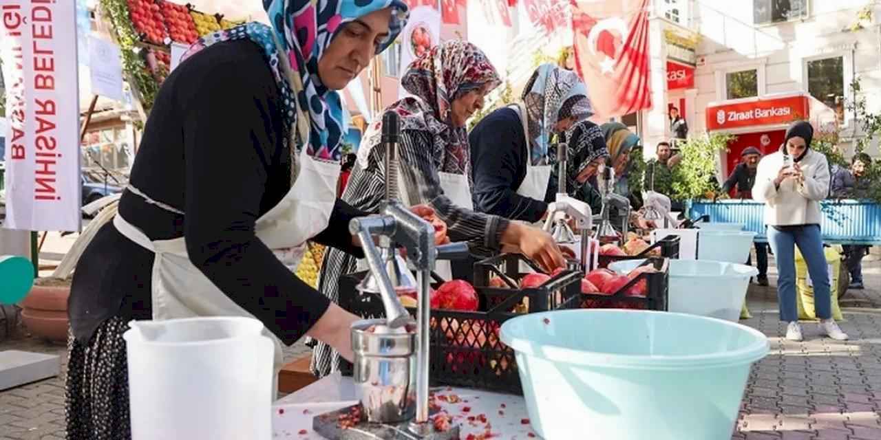 Bilecik nar şenliği ile renklendi