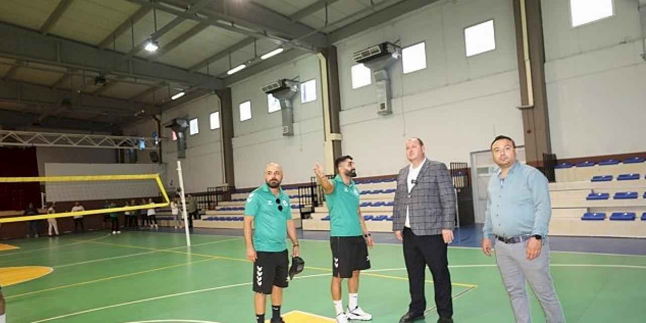 Görece Spor Salonu Yenilendi