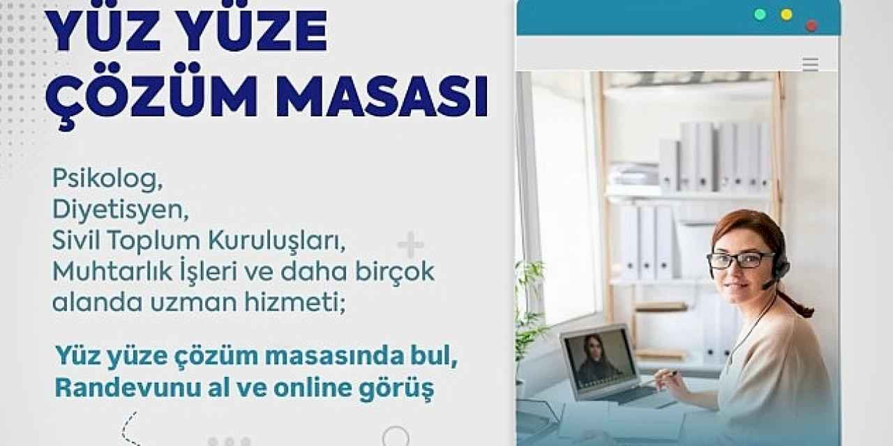 Muğla Büyükşehir Belediyesi'nden Dijital Hizmet Atağı Yüz Yüze Çözüm Masası Projesi