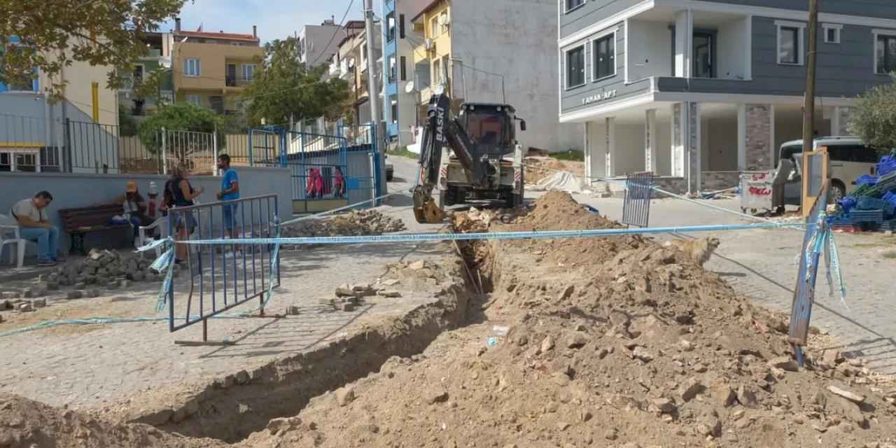 Balıkesir Ayvalık’ta yılların sorununa BASKİ’den kalıcı çözüm