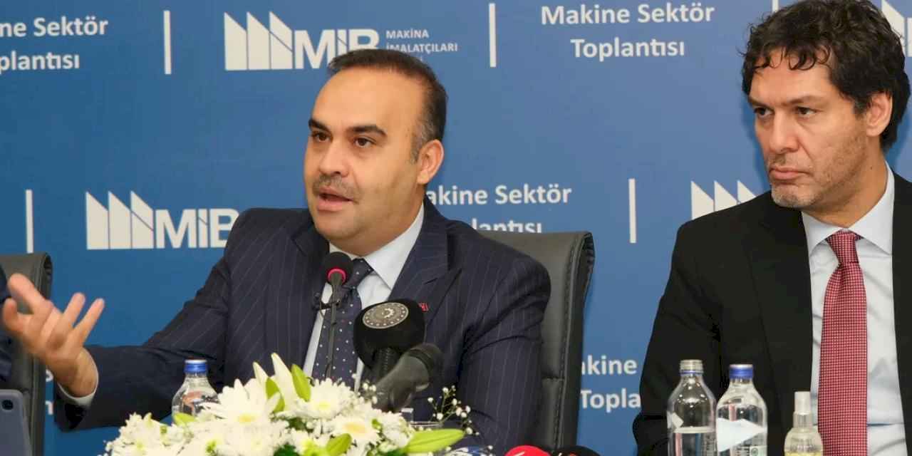 Bakan Kacır'dan makine sektörüne destek sözü