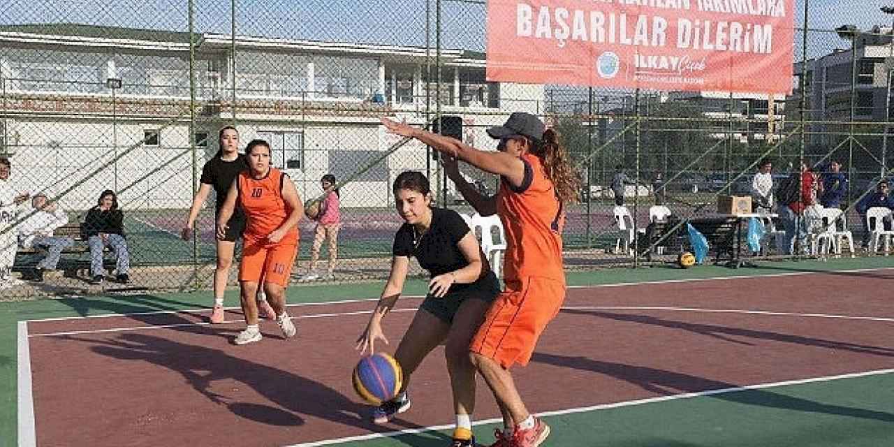 Basketbol Menderes'te Güzel