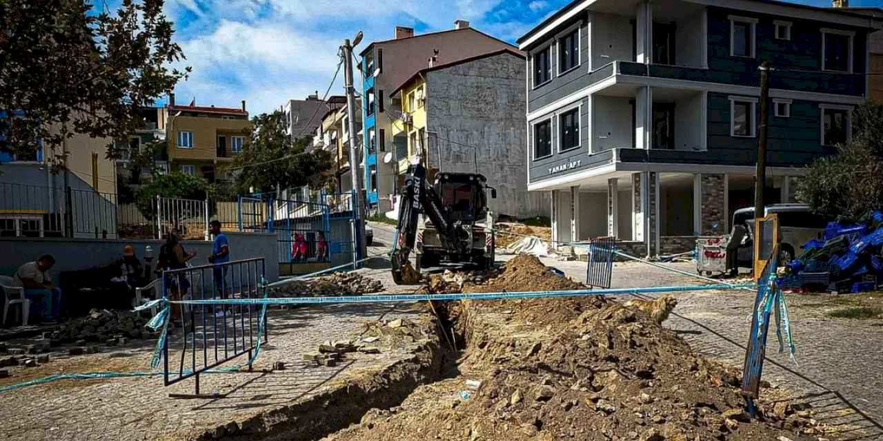 Balıkesir Ayvalık’ta yılların sorununa BASKİ’den kalıcı çözüm