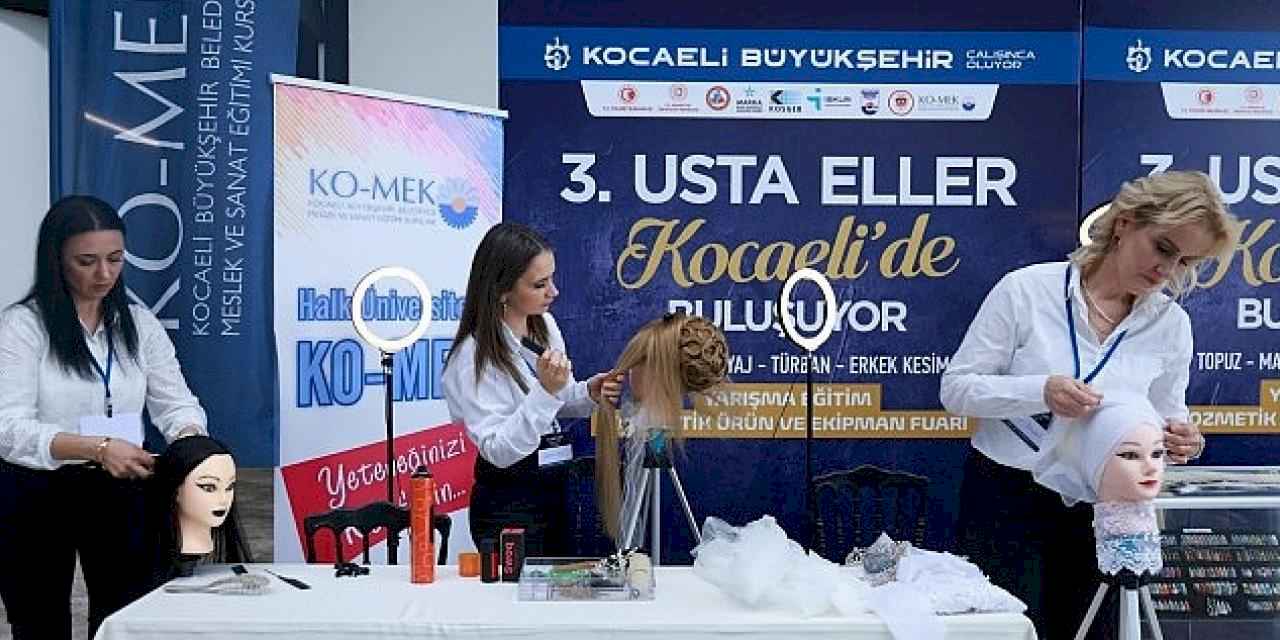 KO-MEK Kuaförlük Branşıyla Usta Ellerde yerini aldı