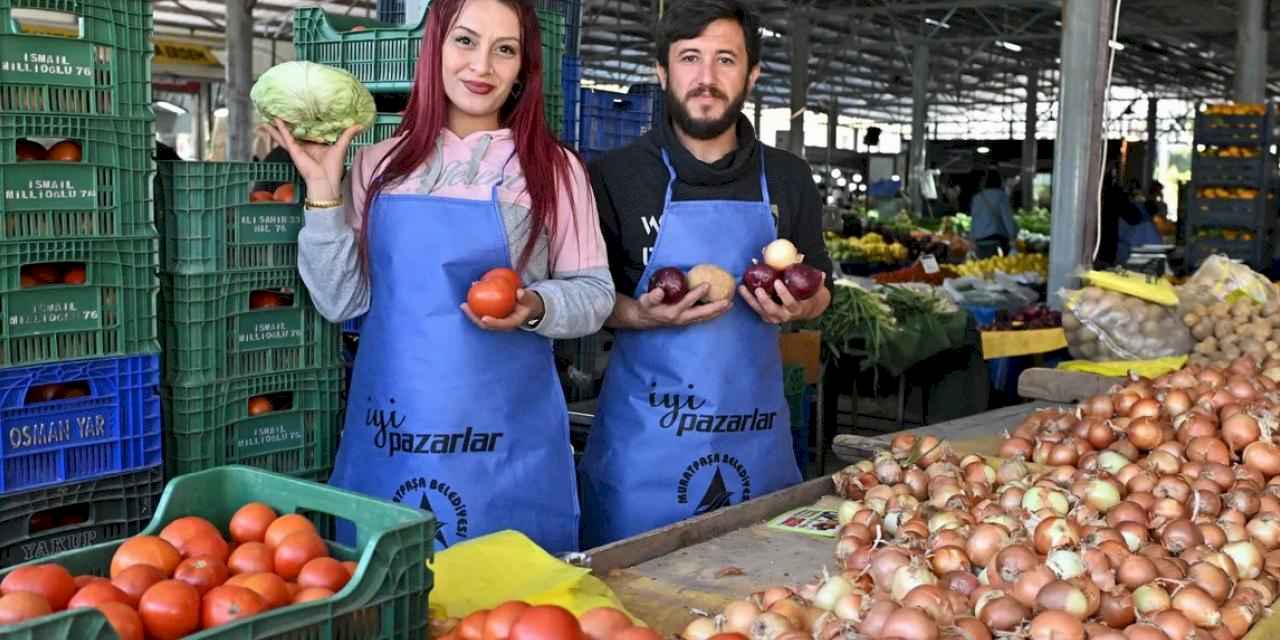 Muratpaşa'nın pazarları örnek olacak