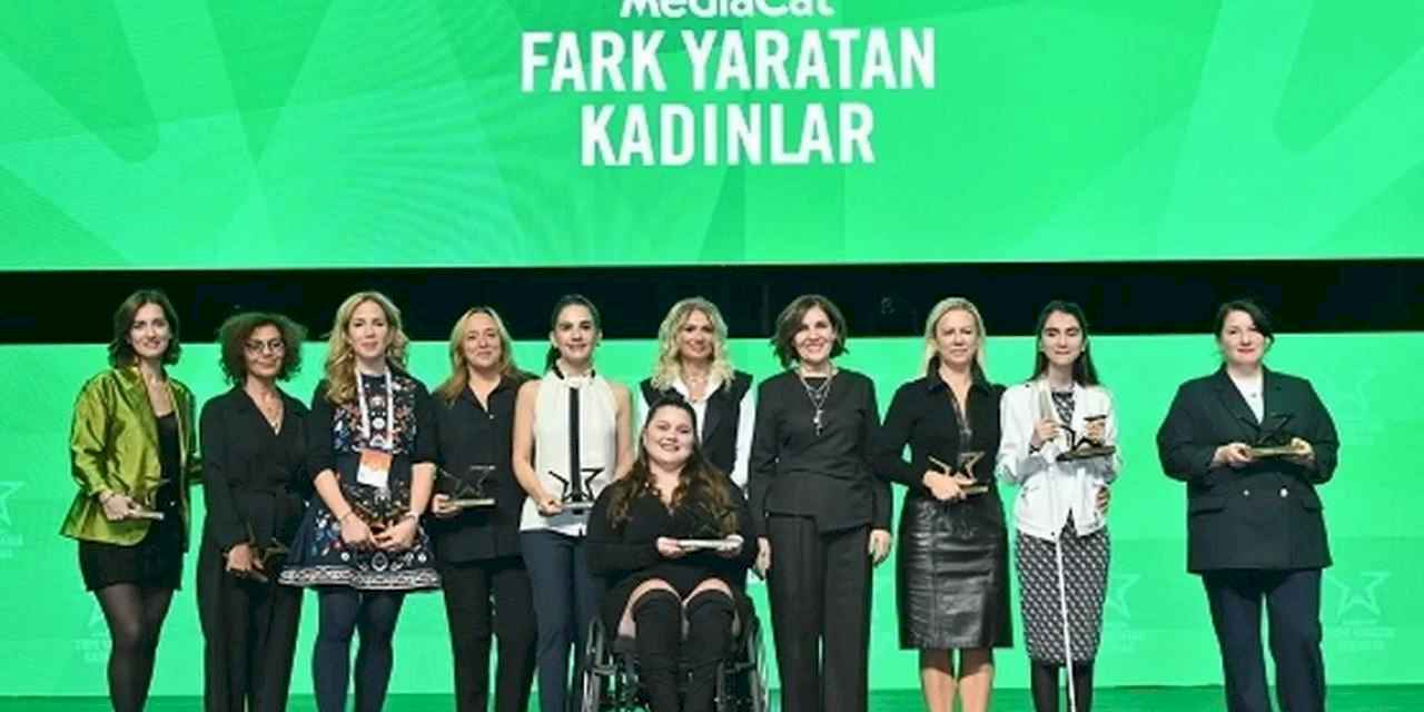 Fark yaratan kadınlar sahnede ışıldadı