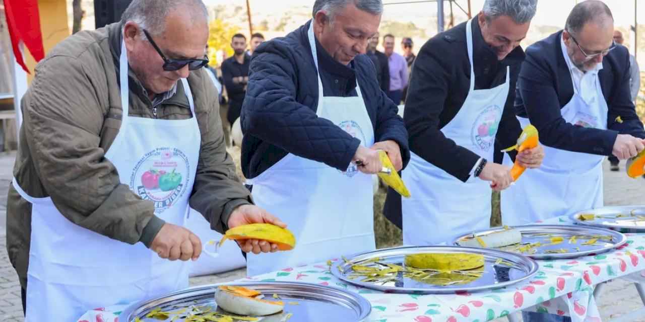 Bilecik'te Kızıldamlar Kestane Kabağı Festivali yapıldı