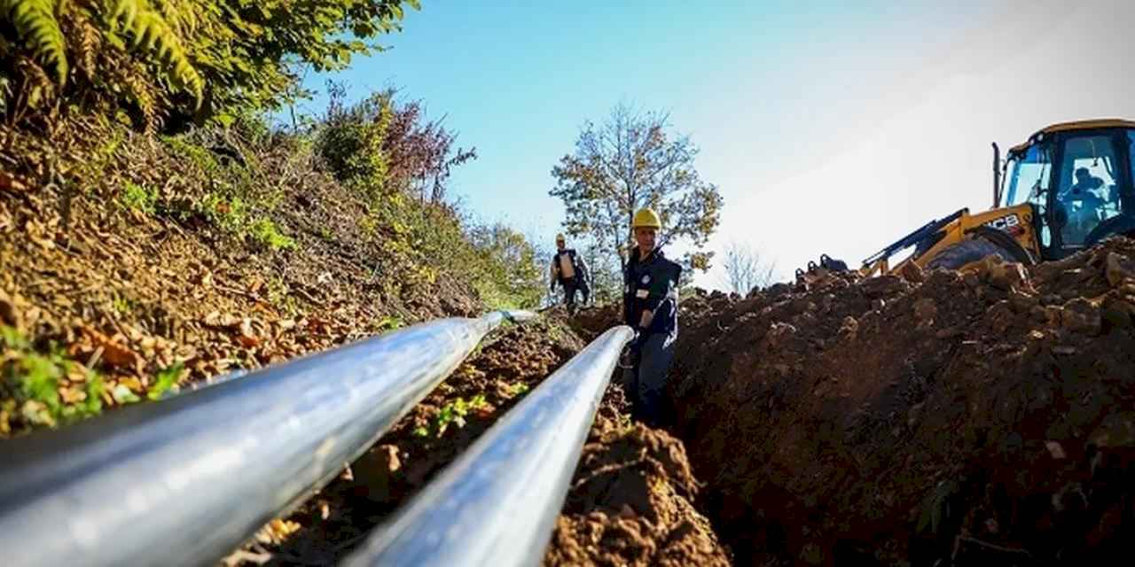 SASKİ'den 6 bin 500 metre yeni içme suyu hattı projesi