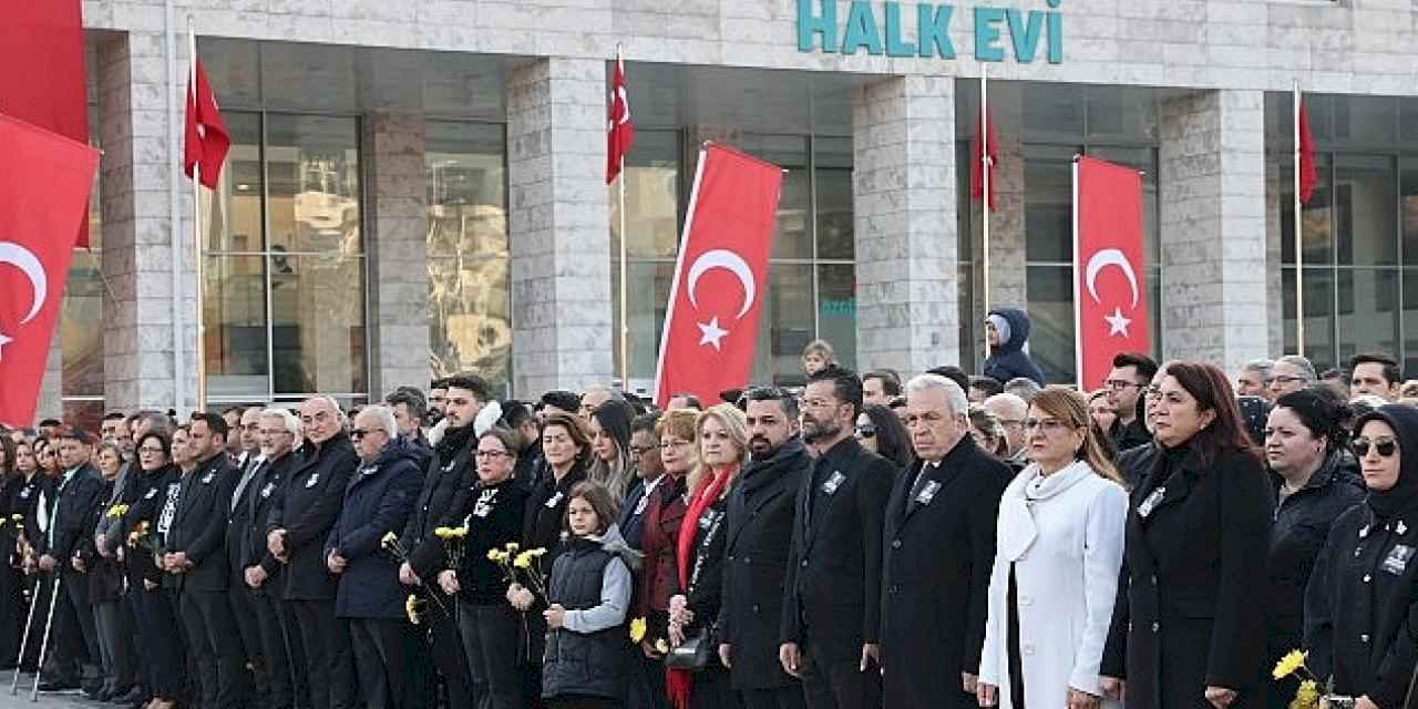 Nilüfer'de Ulu Önder Atatürk özlemle anıldı