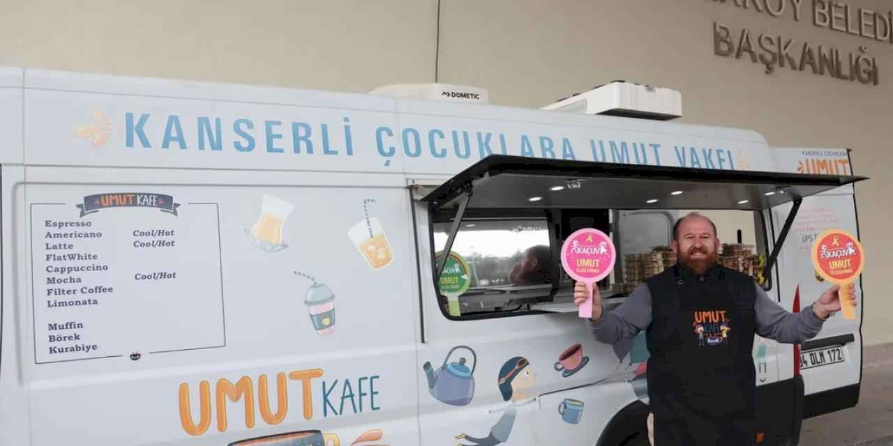 'Umut Kafe' çocukların hayatına dokunuyor