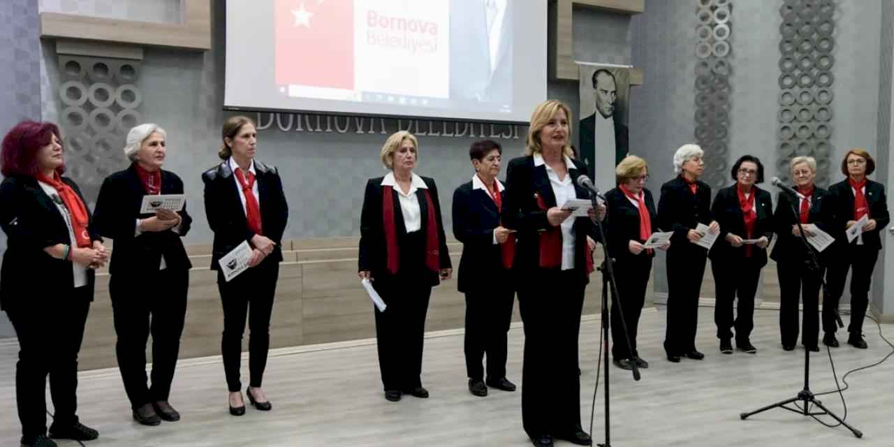 Atatürk Bornova’da etkinliklerle anıldı