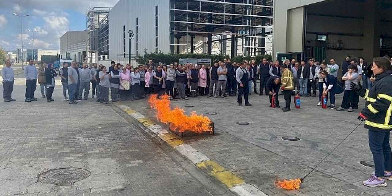 Büyükşehir İtfaiye eğitimlerde hız kesmiyor