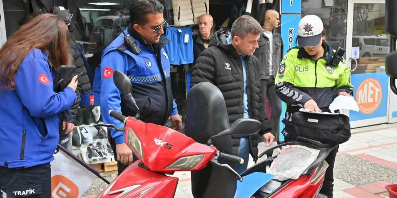 Manisa’da kaldırım işgaline sıkı denetim