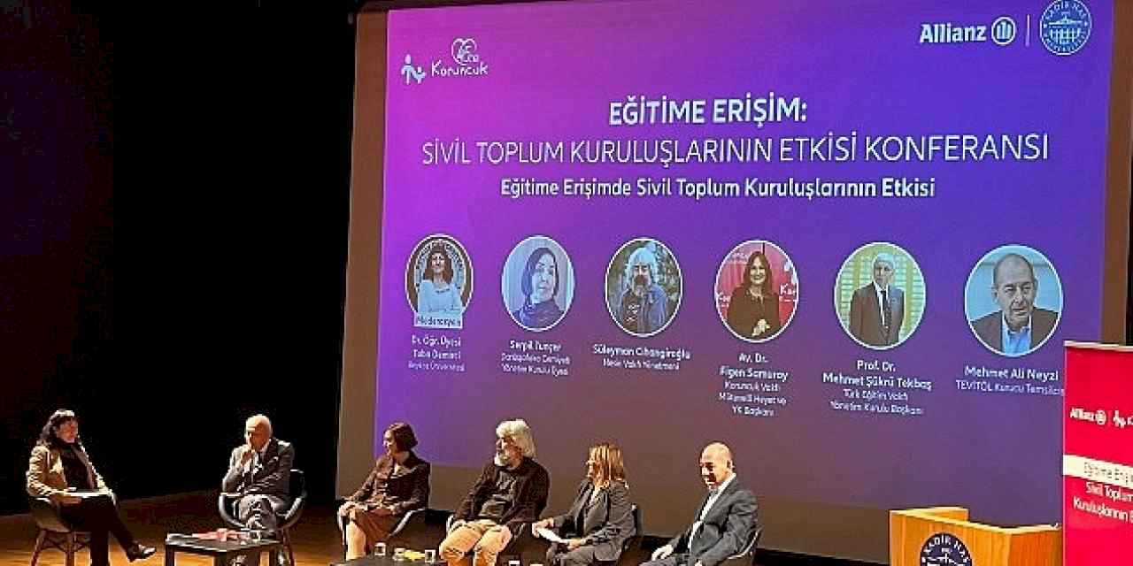 Koruncuk Vakfı "Eğitime Erişim: Sivil Toplum Kuruluşlarının Etkisi" Konferansı gerçekleşti