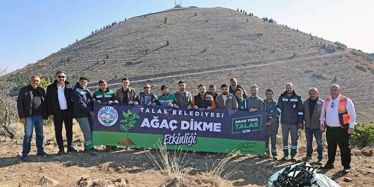 Kayseri Talas'ta ağaç seferberliği