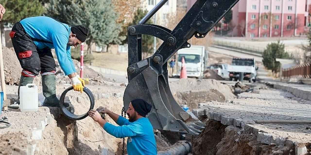 Bekdik Mahallesi TOKİ 2. Etap Bölgesinde Yenilenen İçme Suyu Hattı Devreye Alındı