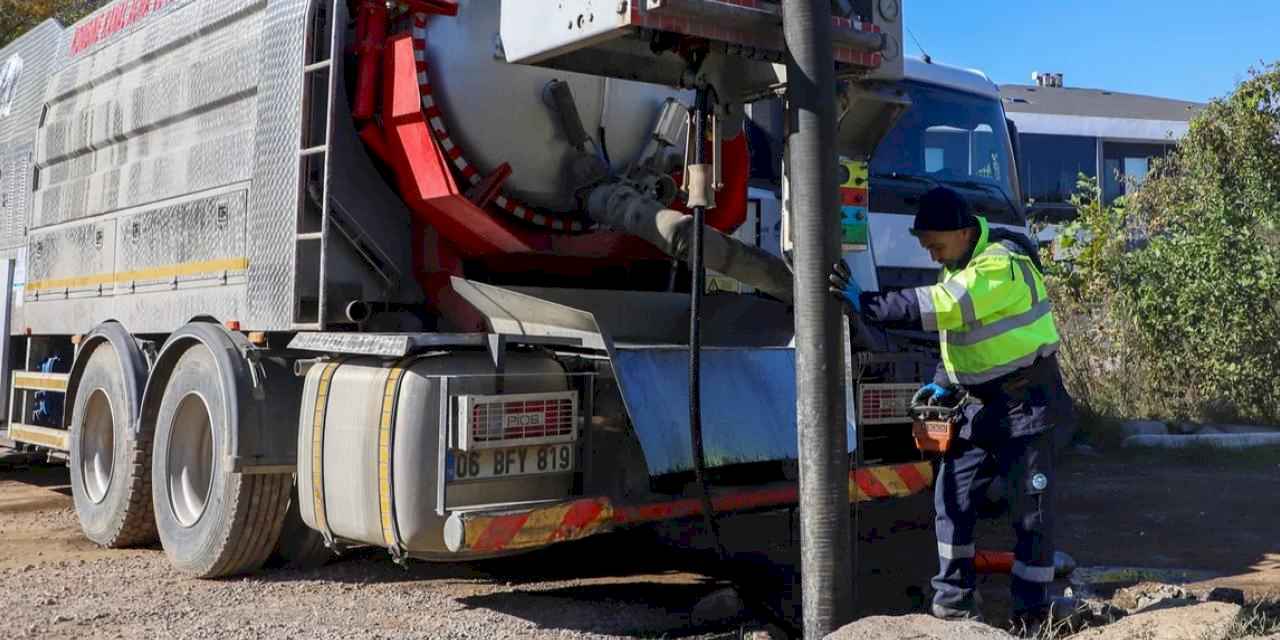 SASKİ robotlarla hatları temizliyor