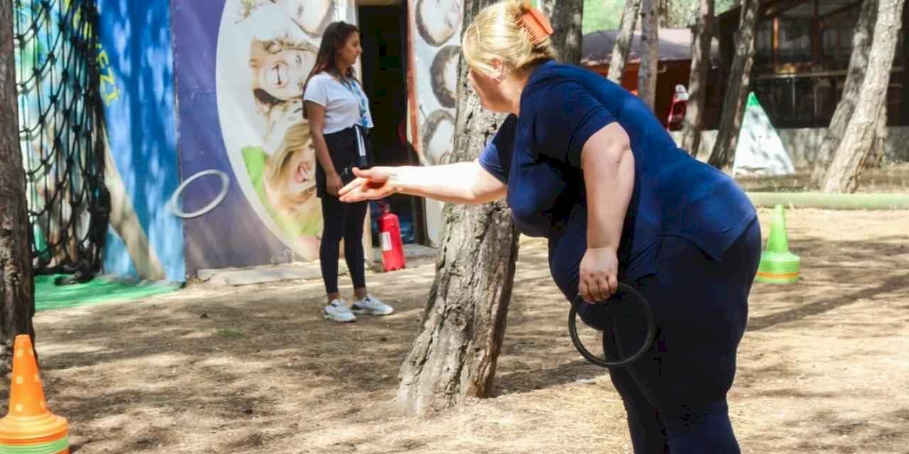 Gaziantep'te  obezite kampı ile sağlıklı yaşam