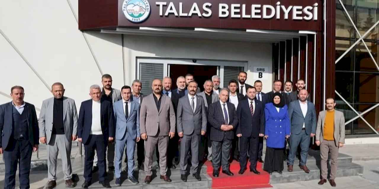 MHP Kayseri Kocasinan'dan Talas'a ziyaret