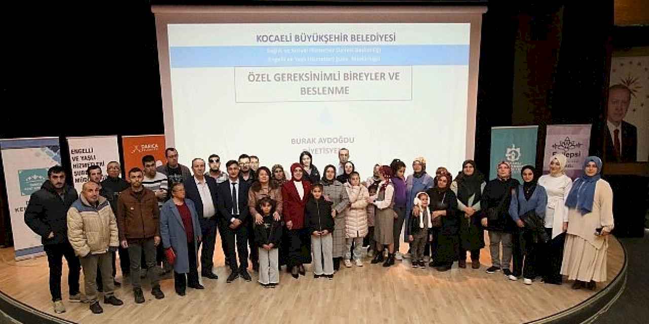 Özel gereksinimli bireylere özel beslenme semineri