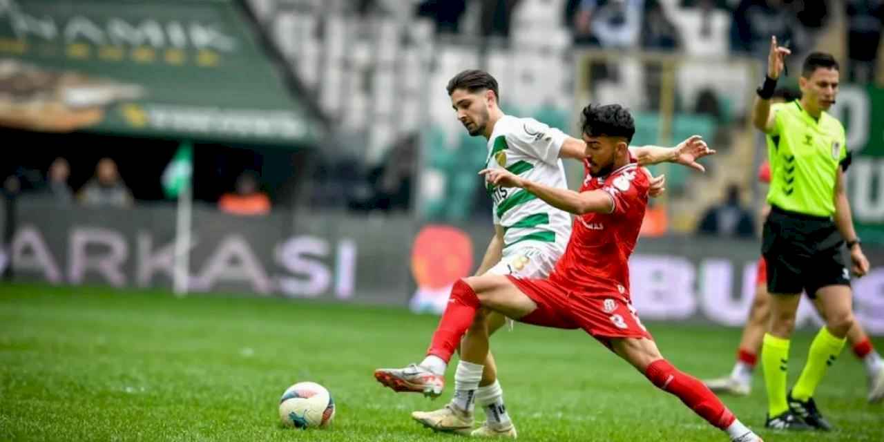 Bursaspor namağlup liderliğini sürdürüyor