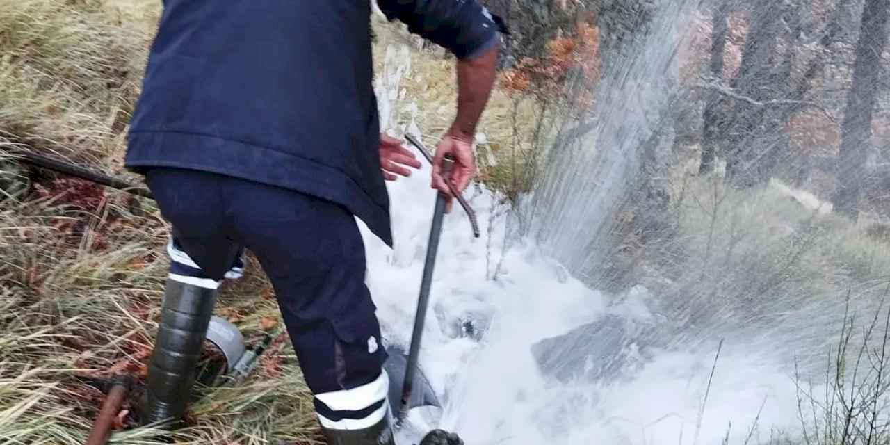 Balıkesir Edremit'te su hattı sorunlarına BASKİ çözümü