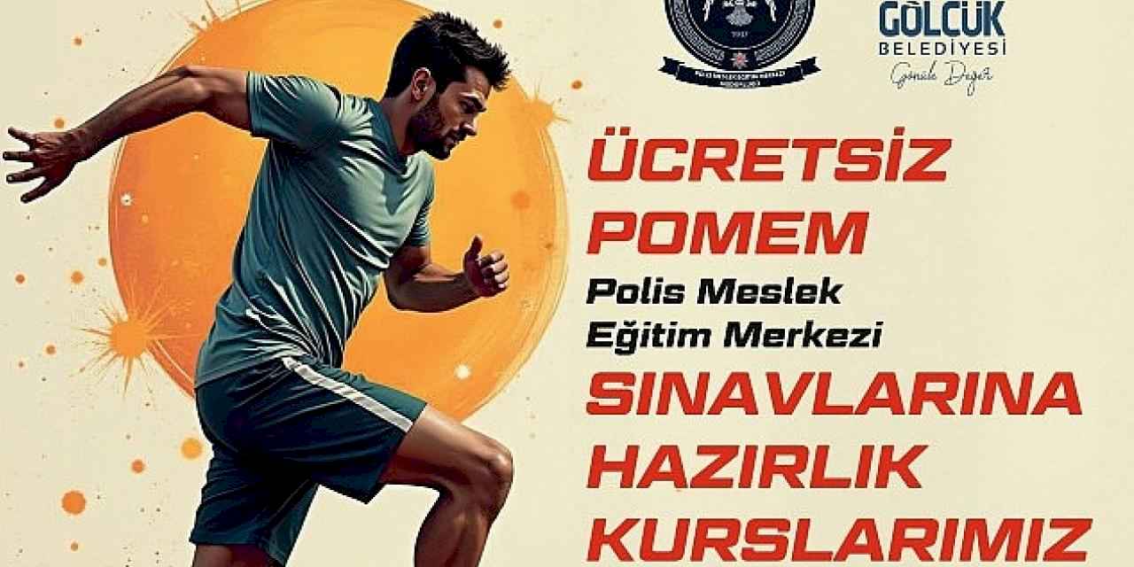 Gölcük Belediyesi ücretsiz POMEM hazırlık kursu kayıtları başladı.