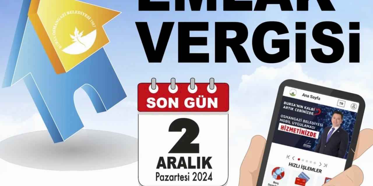 Bursa Osmangazi’nden vergi ödeme kolaylığı