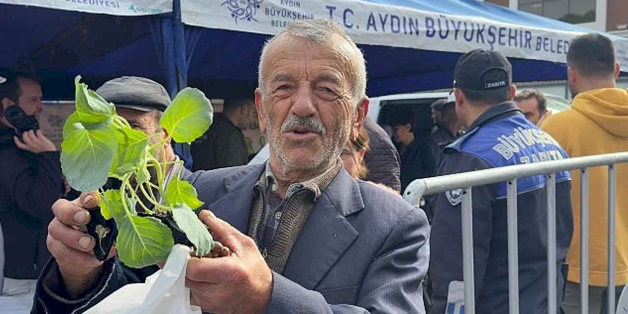 Başkan Çerçioğlu Koçarlılı Vatandaşları Ata Tohumu Fideleriyle Buluşturdu