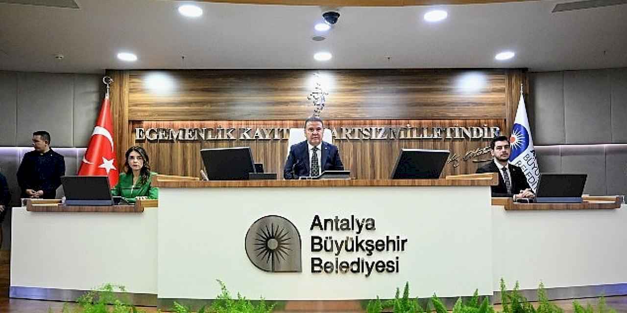 Antalya Büyükşehir Belediyesi'nin 2025 yılı tahmini bütçesi 39 milyar TL