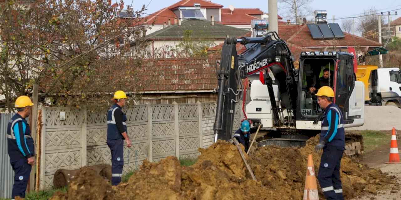 SASKİ, 2 bin 500 metrelik içme suyu hattı yenileniyor