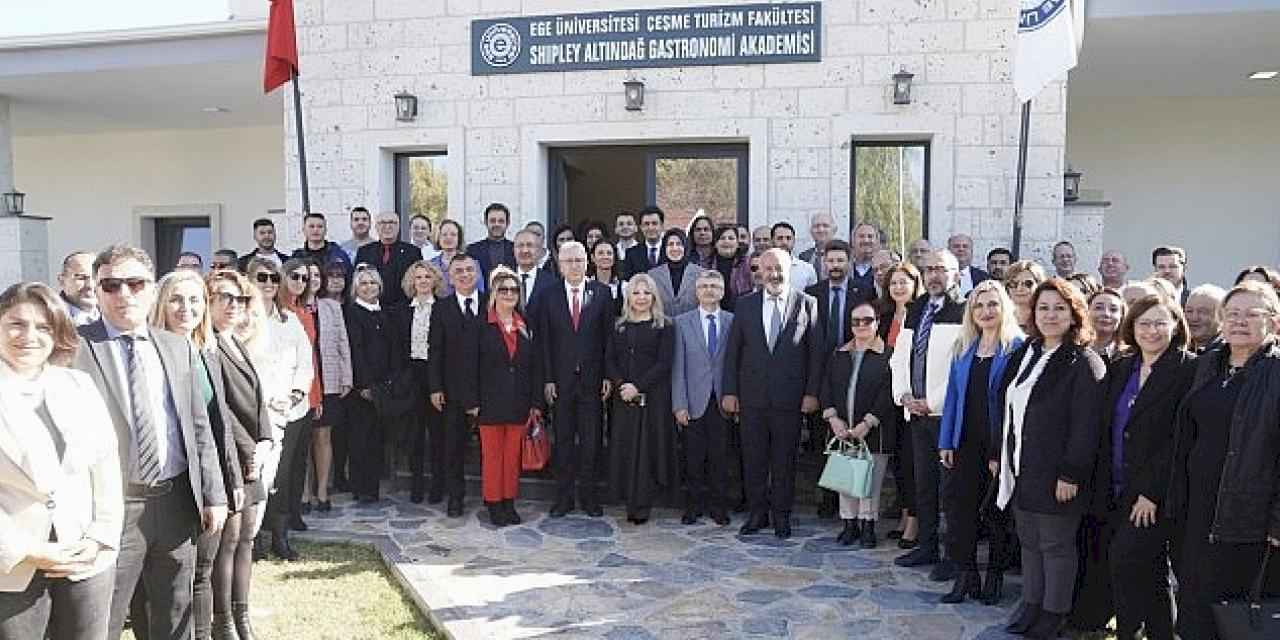 Çeşme Turizm Fakültesi Shipley-Altındağ Öğrenci Yurdu düzenlenen törenle açıldı