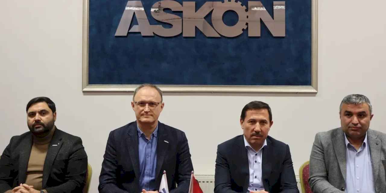 Başkan Kılca, ASKON Konya’nın konuğu oldu