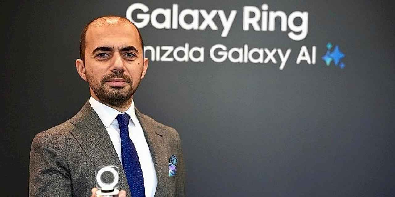 Samsung akıllı yüzüğü Galaxy Ring'i tanıttı