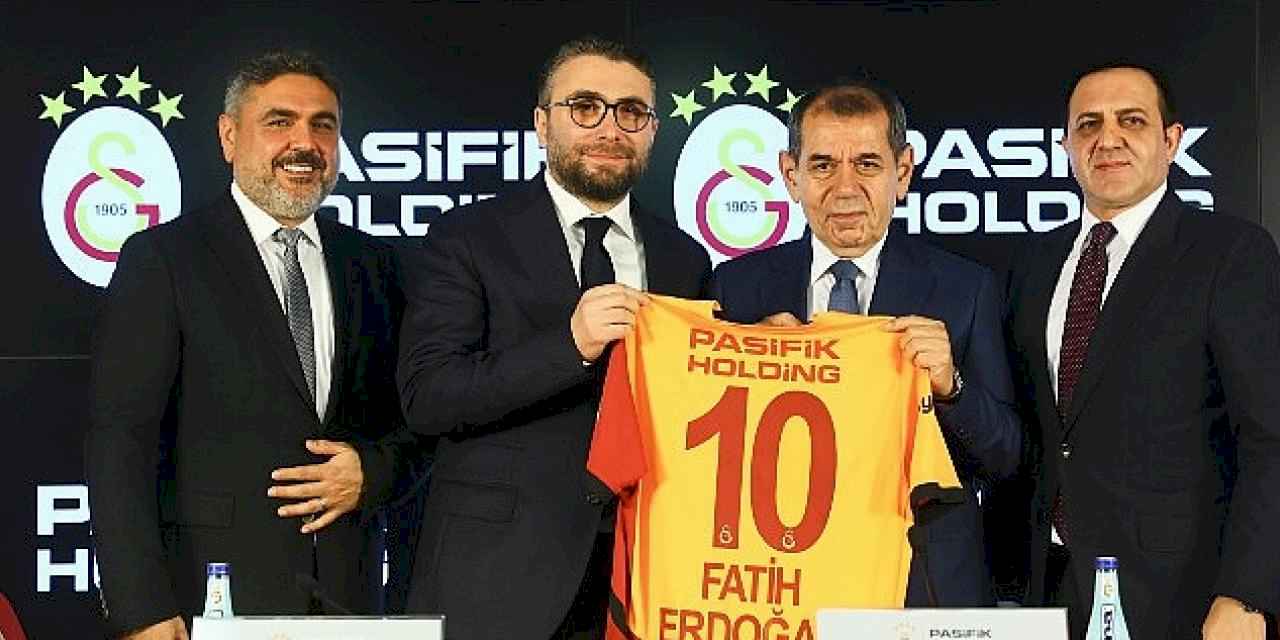 Pasifik Holding Galatasaray Futbol A Takımı'na forma sırt sponsoru oldu