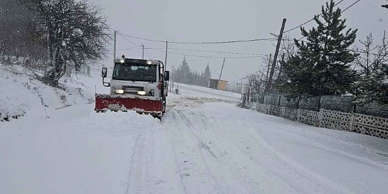 Osmangazi'de kar mesaisi başladı