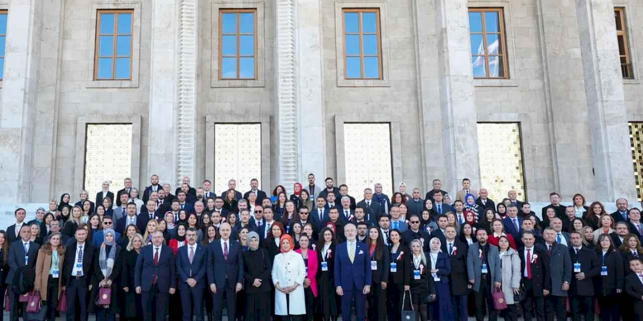 81 ilden gelen öğretmenler TBMM'de ağırlandı