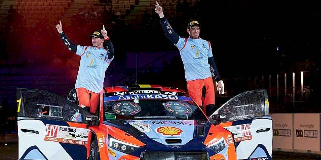 Thierry Neuville ve Martijn Wydaeghe İkilisi 2024 WRC Dünya Pilotlar Şampiyonu Oldu.